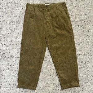 Alex Mill Rugged Corduroy Pleated Pants